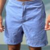 SHORT SOFT BOTÃO CELEST