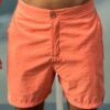 SHORT SOFT BOTÃO ORANGE