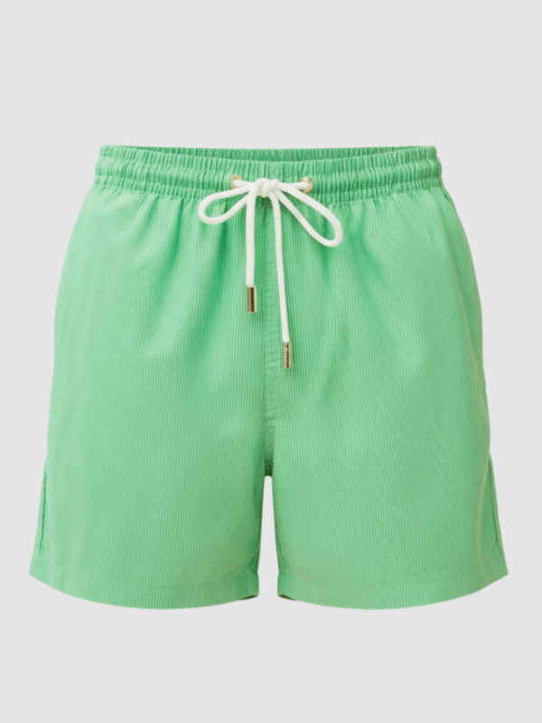 SHORTS ELASTIC MICRO LISTRAS VERDE