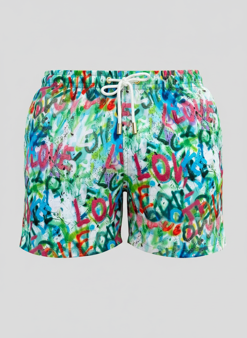 SHORTS ELASTIC D. BORBA LOVE