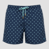 SHORTS ELASTIC POA MINT NAVY