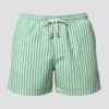SHORTS ELASTIC LISTRA VERDE CLARO