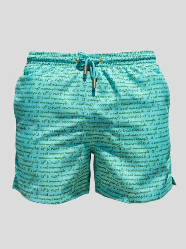 SHORT ELASTIC ITS NOT VERDE MINT