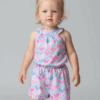 VESTIDO GOLA GEOMÉTRICO INFANTIL