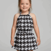 VESTIDO GOLA PIED POULE INFANTIL