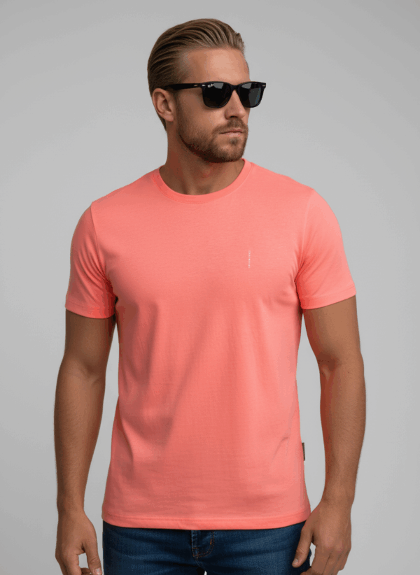 CAMISETA UNISSEX CORAL NEON