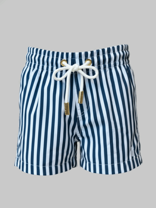 SHORTS ELASTIC LISTRA MARINHO INFANTIL