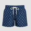 SHORTS ELASTIC POA MINT NAVY INFANTIL