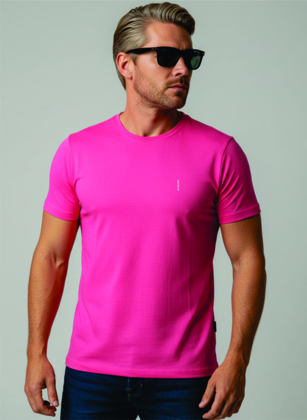 CAMISETA UNISSEX ROSA NEON