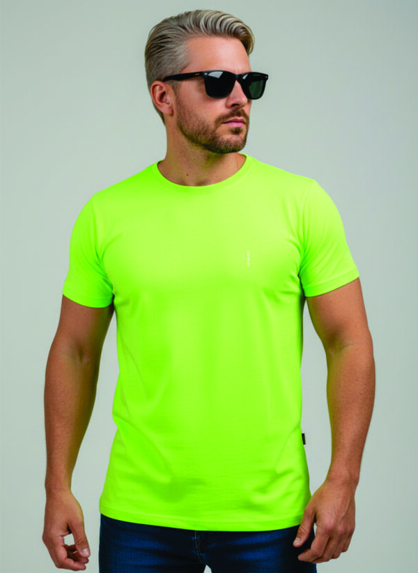 CAMISETA UNISSEX VERDE NEON