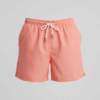 SHORT ELASTIC LINHO PRINT CORAL