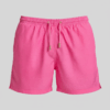 SHORTS ELASTIC LINHO PRINT ROSA