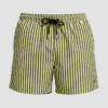 SHORTS ELASTIC LISTRA AMARELO E CINZA