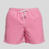 SHORTS ELASTIC LISTRA ROSA