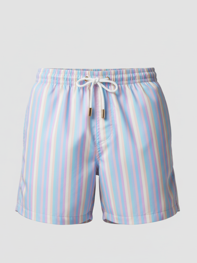 SHORTS ELASTIC LISTRAS CANDY