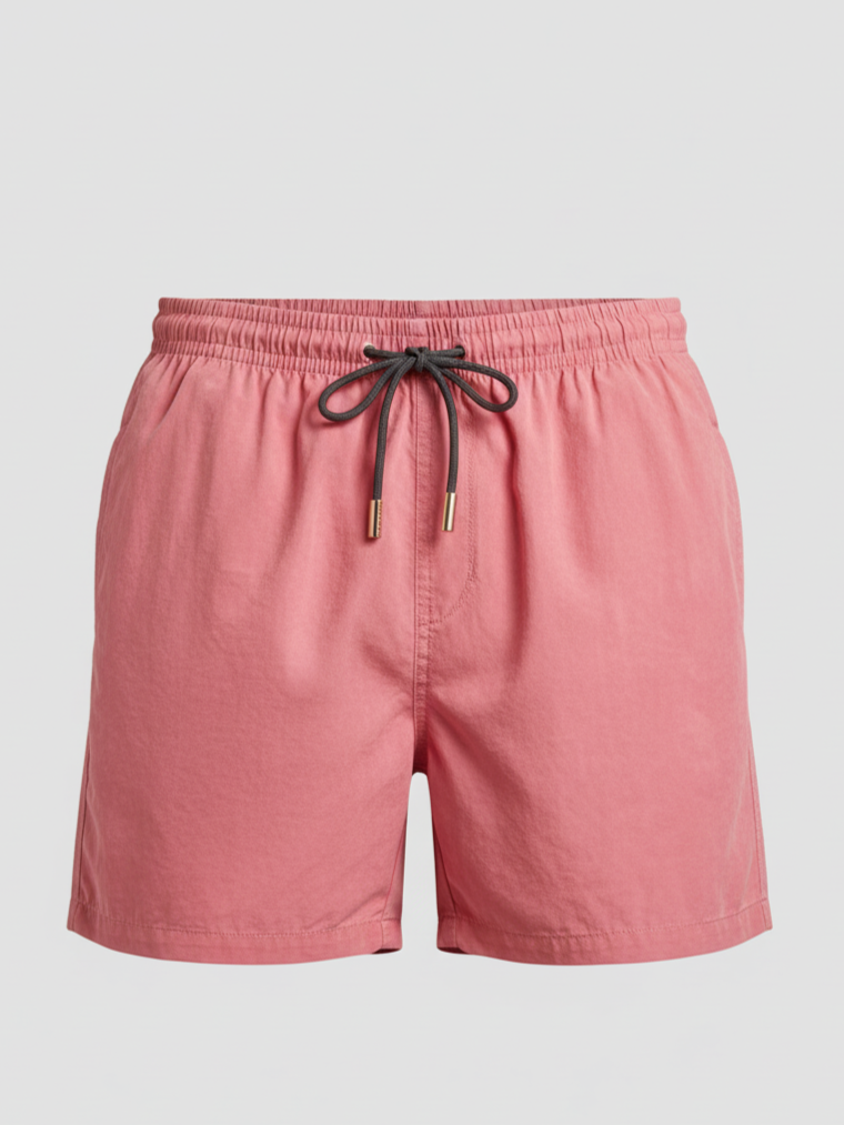 SHORTS SOFT CADARÇO GOIABA