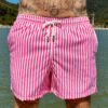 SHORT ELASTIC LISTRA ROSA