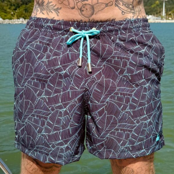 SHORT ELASTIC BANANEIRA NEGATIVO PRETO