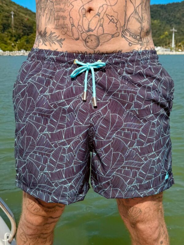SHORT ELASTIC BANANEIRA NEGATIVO PRETO