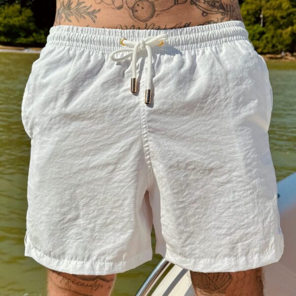 SHORT SOFT CADARÇO BRANCO