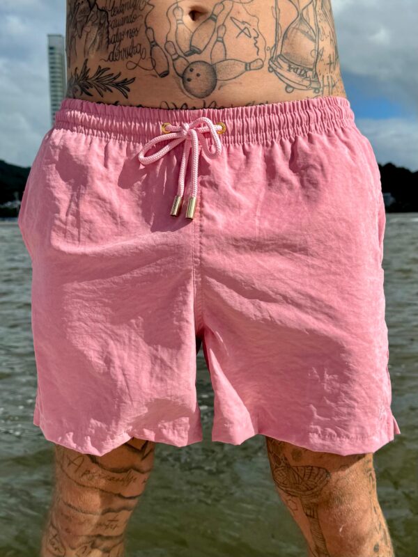 SHORT SOFT CADARÇO ROSÊ