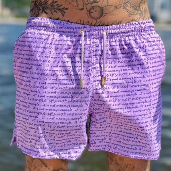 SHORT ELASTIC ITS NOT ROSA E ROXO