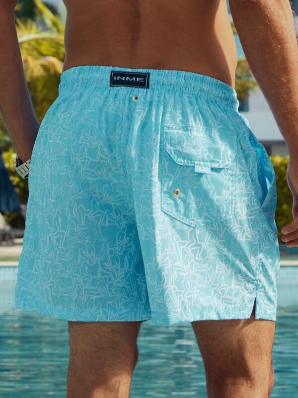 SHORT ELASTIC KAMASUTRA AZUL E BRANCO - Imagem 6