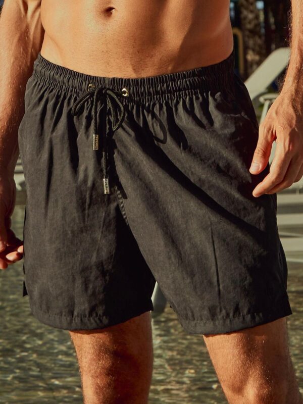 SHORT SOFT CADARÇO PRETO