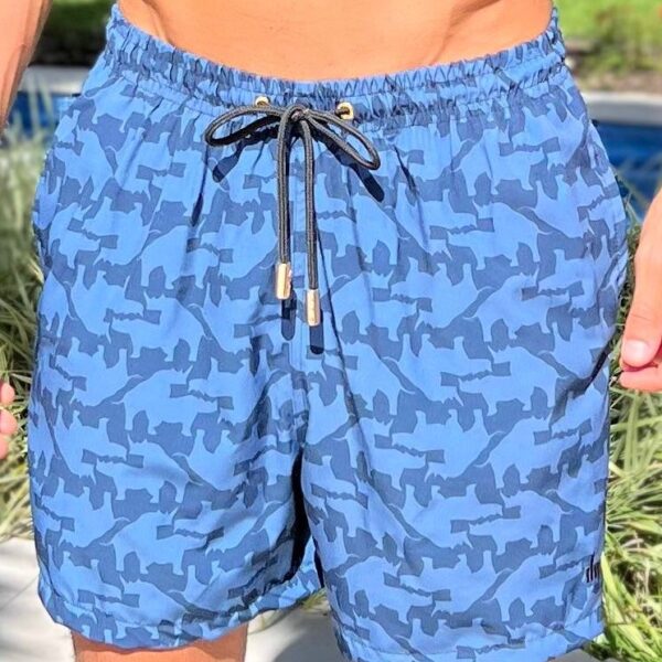 SHORT ELASTIC RINOSEX NAVY