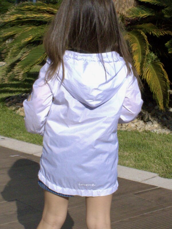 corta vento infantil branco - Image 3