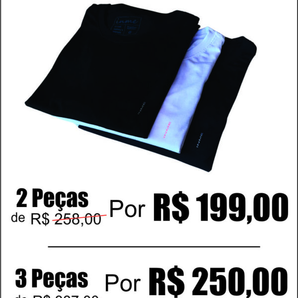 KIT CAMISETA BASICA