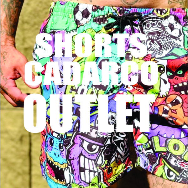 shorts cadarço outlet
