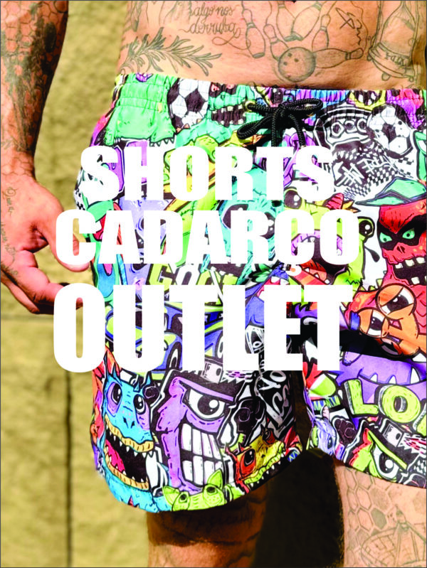 shorts cadarço outlet