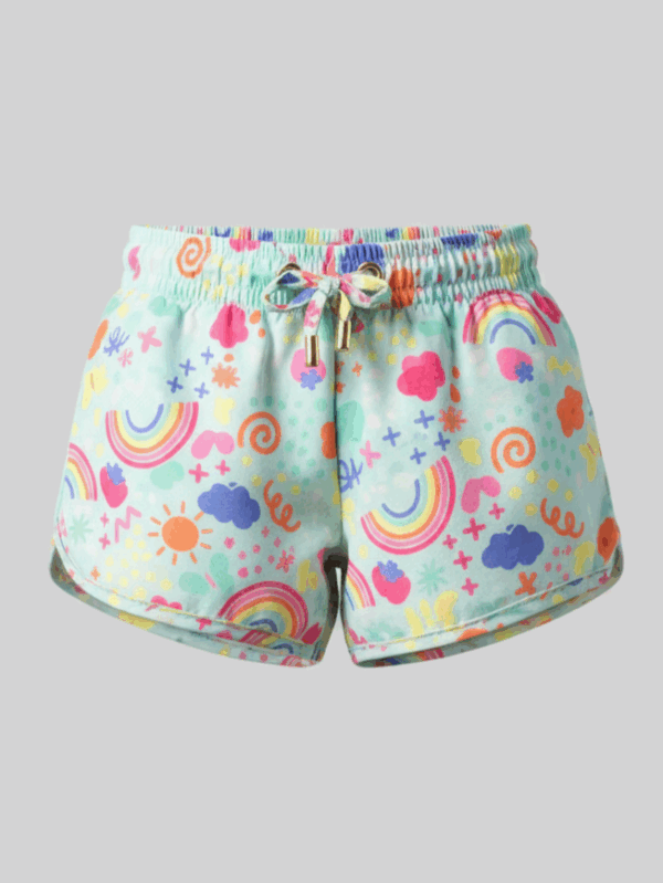 SHORTS FEMININO ARCO IRIS