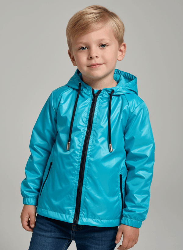 corta vento azul sport infantil