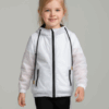 corta vento infantil branco