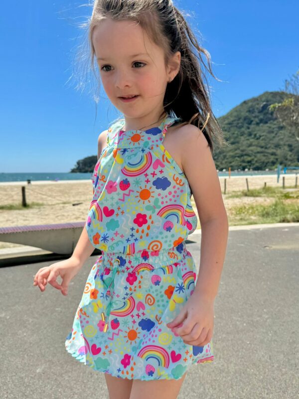 VESTIDO GOLA ARCO IRIS - Imagem 7