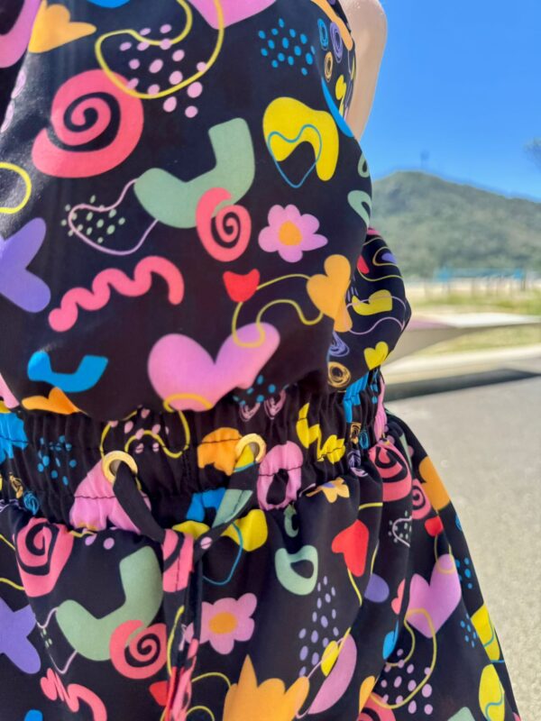 VESTIDO GOLA NUVENS E CORAÇÕES - Imagem 9
