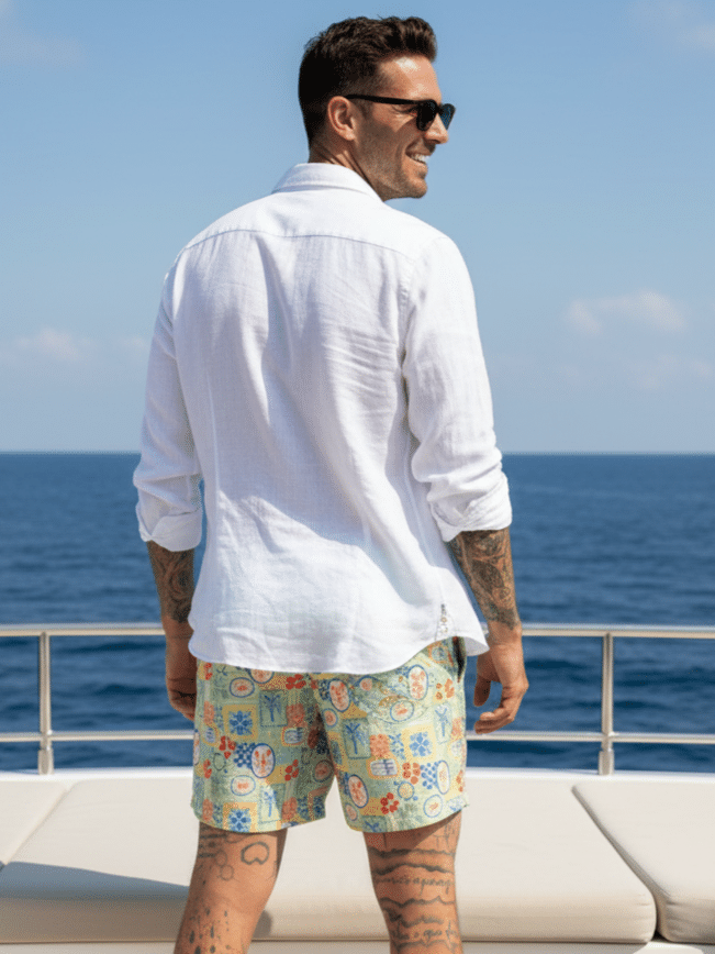 SHORTS ELASTIC AMALFI - Imagem 4