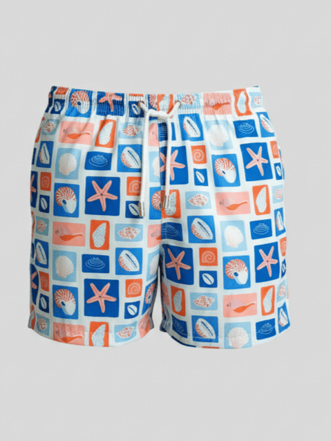 SHORTS ELASTIC ELEMENTOS MARITIMOS