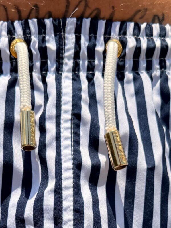 Alternative view of SHORTS ELASTIC LISTRA MARINHO