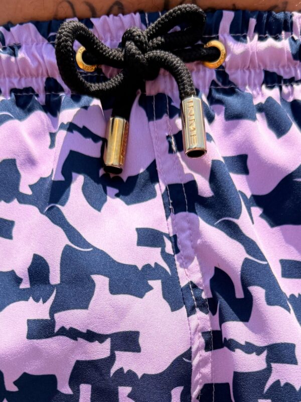 Alternative view of SHORT ELASTIC RINOSEX ROSA E NAVY