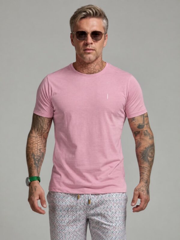 CAMISETA UNISSEX BÁSICA ROSE